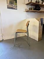 Studie Oak Chair-Lapilli Grey