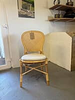 Rossini Dining Chair Rattan-Floor Stock