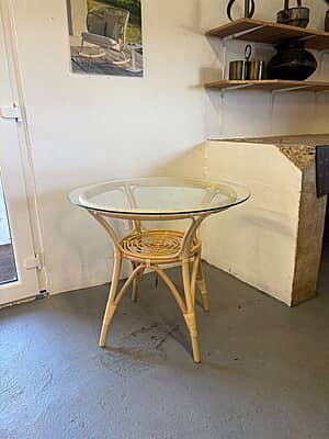 Tony Cafe Table Natural-Floor Stock