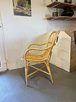 Margret Dining Chair Rattan-Floor stock