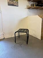 Luxembourg Small Stool-Anthracite-Floor stock Luxembourg Small Stool-Anthracite-Floor stock