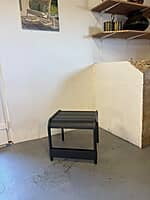 Luxembourg Small Stool-Anthracite-Floor stock Luxembourg Small Stool-Anthracite-Floor stock