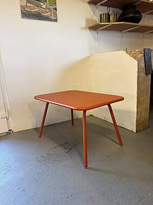 Luxembourg Kids Table Candied Orange-Floor stock