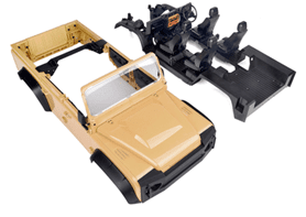 1/10Wild-Defender Body RD110-4N Open Version 313mm w/interior kits 1/10Wild-Defender Body RD110-4N Open Version 313mm w/interior kits