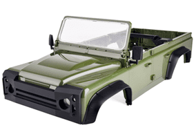 1/10 Wild-Defender Body RD110-4N Open Version 313mm(Rofu green) 1/10 Wild-Defender Body RD110-4N Open Version 313mm(Rofu green)