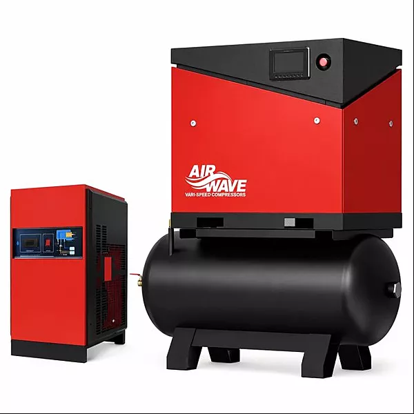 VARI-SPEED PM-TD Series MK2 Receiver Mounted Variable Speed Screw Air Compressor with Dryer – 7.5kW to 15kW