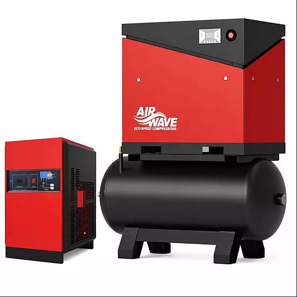 ECO-SPEED TD Series Receiver Mounted Screw Air Compressor with Dryer – 5.5kW to 15kW