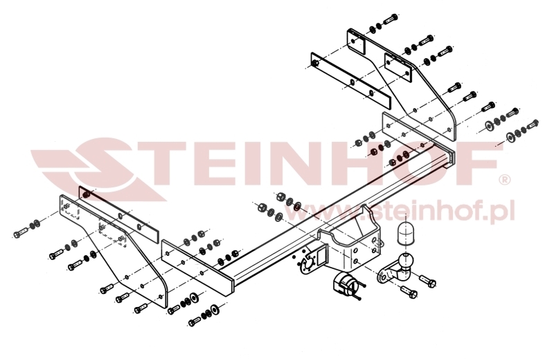 Zx Auto Grand Tiger Pickup Tow Bar (2009-®) Z-020