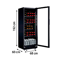 Expositor vertical refrigerado LGT-460WL