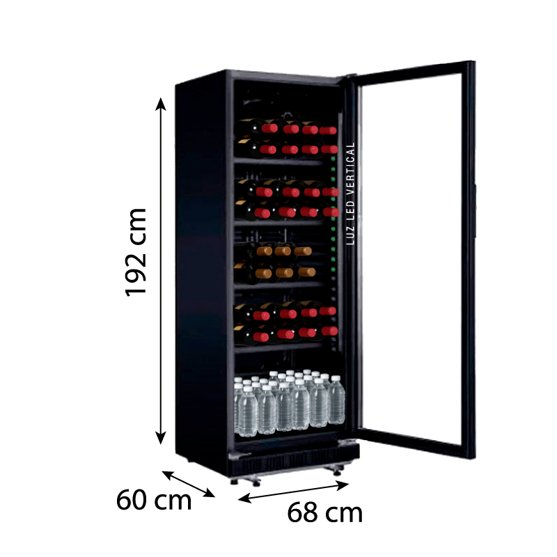 Expositor vertical refrigerado LGT-460WL