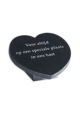 Klein zwarte granieten hart Klein zwarte granieten hart