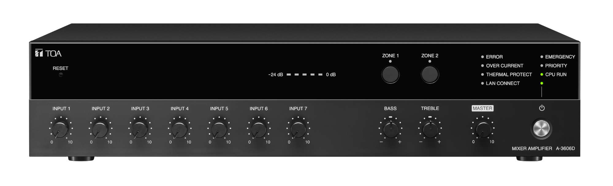 TOA A-3648D Digital Mixer Amplifier 480W