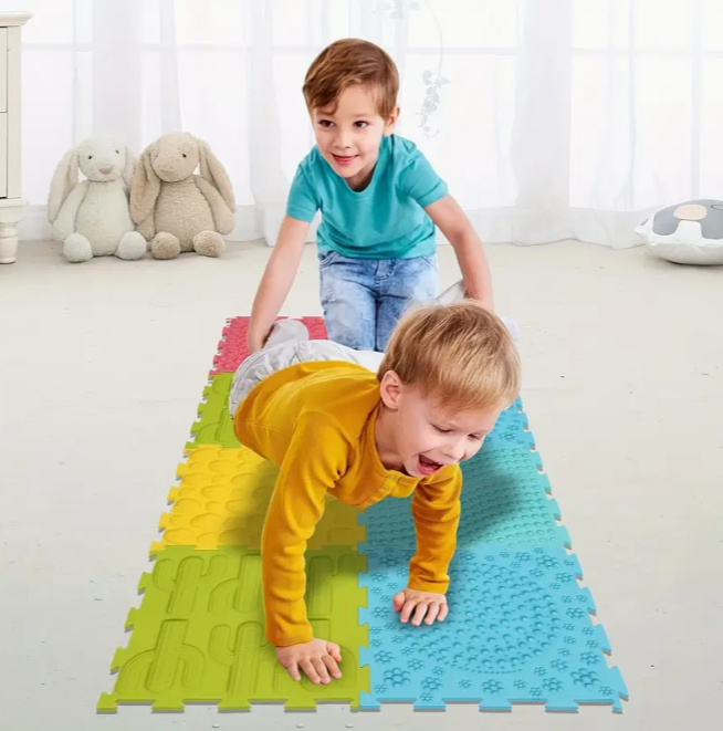 Орто Пъзел – Модулен Килим за Игра Ortho Puzzle, 6 броя Орто Пъзел – Модулен Килим за Игра Ortho Puzzle, 6 броя