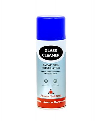 Aerosol Solution Glass Cleaner