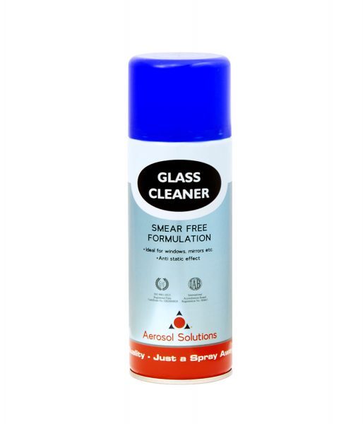 Aerosol Solution Glass Cleaner