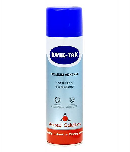 Aerosol Solution Kwik Tak Premium Adhesive