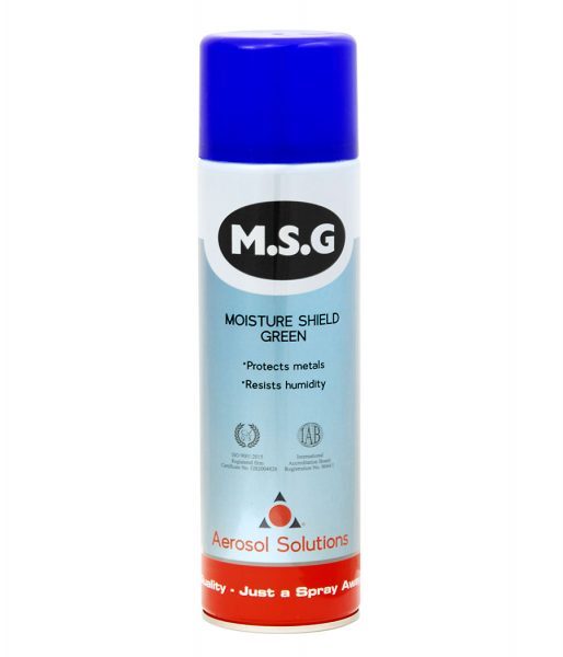 Aerosol Solution MSG Moisture Shield Green