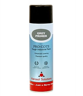 Aerosol Solution Pro-cote Grey Primer Paint