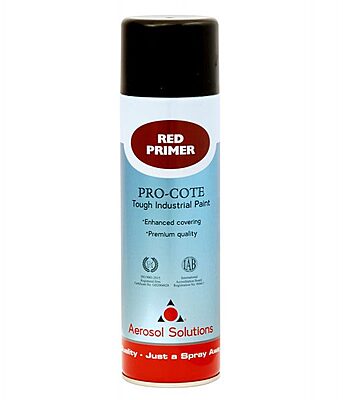 Aerosol Solution Pro-cote Red Primer Paint
