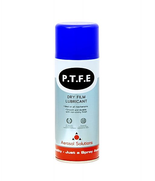 Aerosol Solution PTFE Dry Film Lubricant