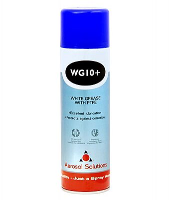 Aerosol Solution WG 10 White Grease with PTFE