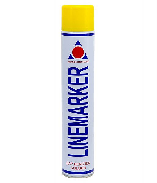 Aerosol Solution Yellow Line Marker Paint