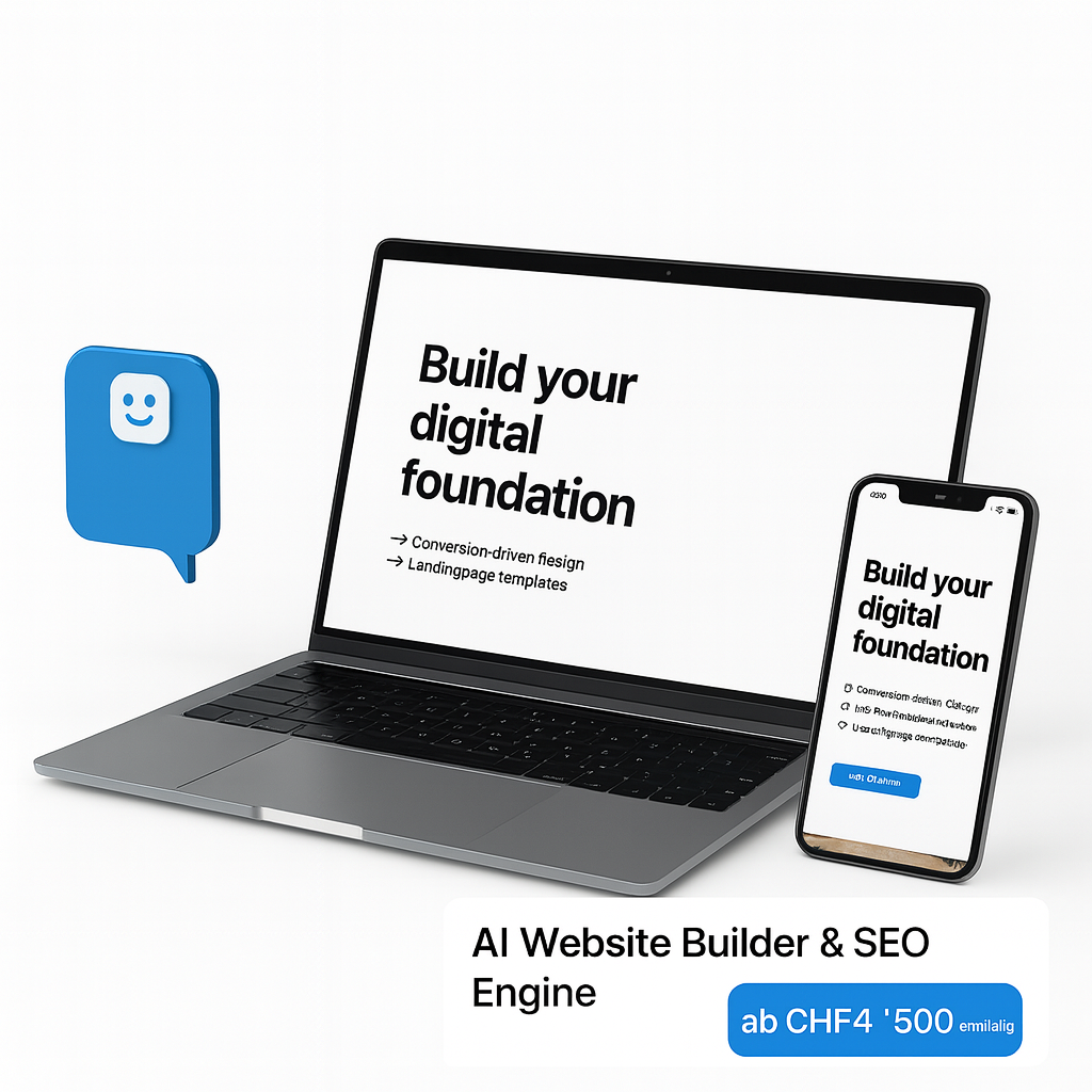 AI Website Builder & SEO Engine – Professionelle KI‑Website inkl. SEO-Basissetup