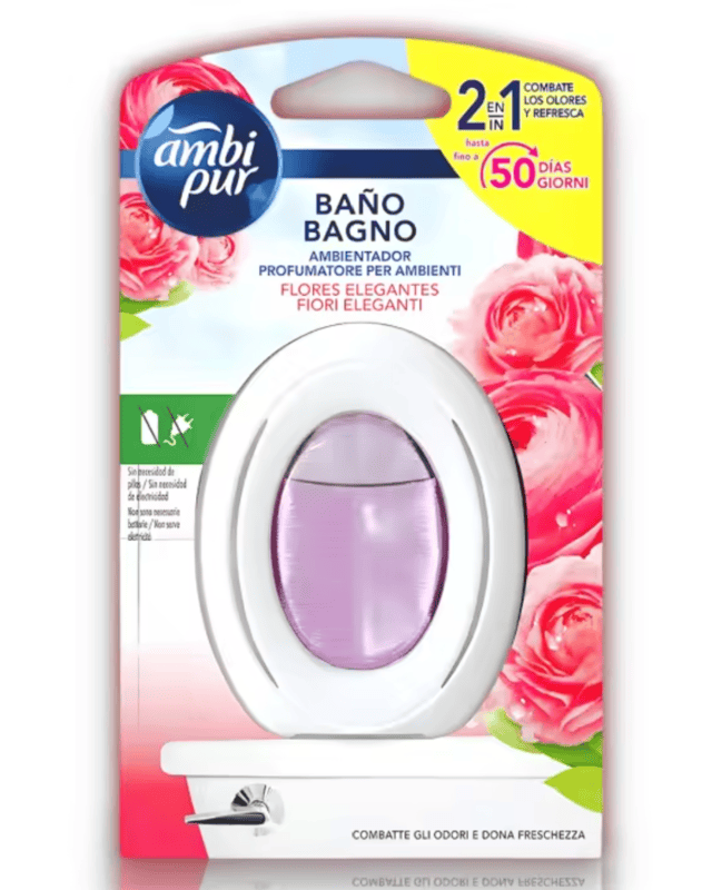 AMBI-PUR RECAMBIO FLORES-ELEGANTES