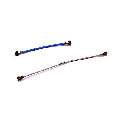 For Samsung Note 8 - 2 Piece Coaxial COAX Antenna Cable (Blue , White)