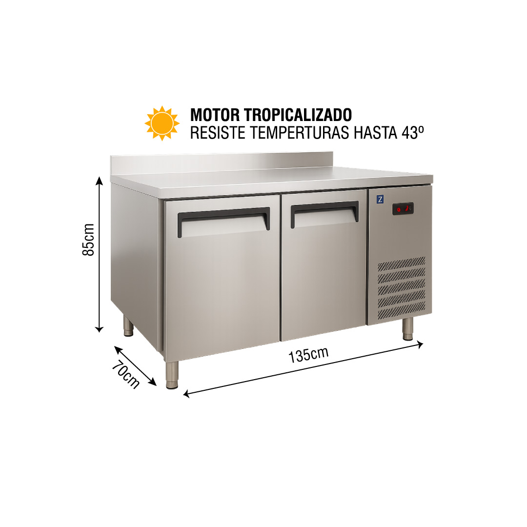 Bajomostrador refrigerado RT-15V (700)