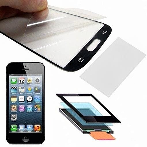 Apple iPhone 5 , 5c , 5s LCD to Glass Panel Optically Clear Adhesive OCA Film Sheet