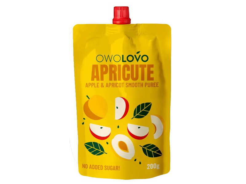 Apple-Apricot Puree 200g * APRICUTE