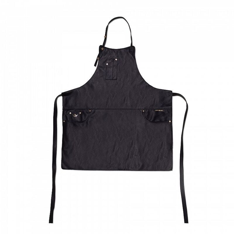 APRON 5POCKETS SLIM FIT LEATHER BLACK APRON 5POCKETS SLIM FIT LEATHER BLACK