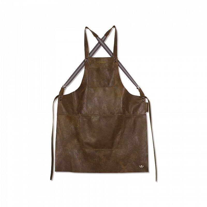 APRON / SUSPENDER SERIES LEATHER VINTAGE BROWN