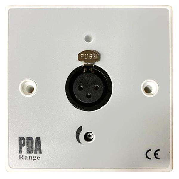 SigNET APXM Outreach Plate with XLR microphone input socket