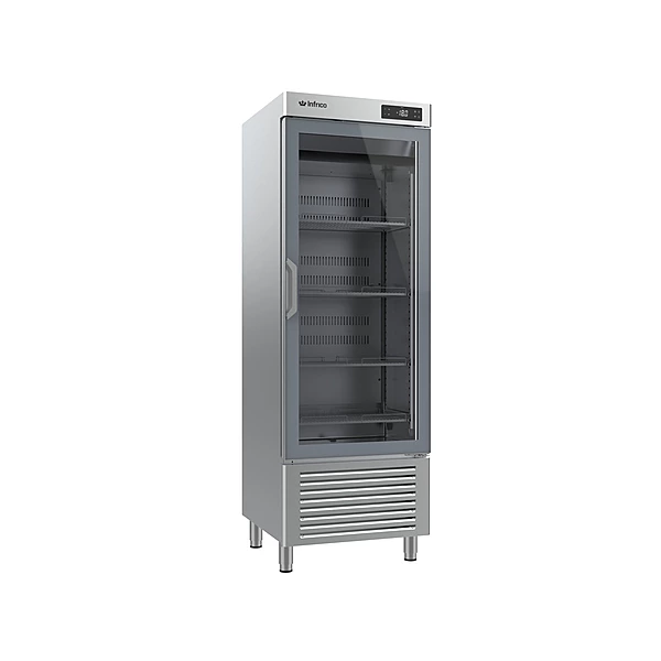 Armario expositor de congelación 1 puerta de cristal 500 L Infrico AN501BTCR