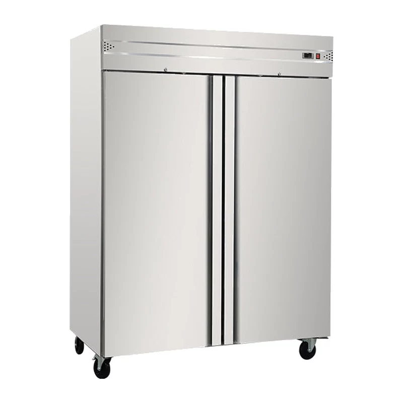 Armario de congelación inox 2 puertas 1424 L Zine GN1420BT