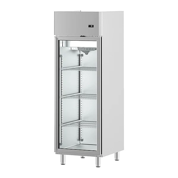 Armario de refrigeración GN 2/1 con puerta de cristal 610 L Infrico IAG 701 CR