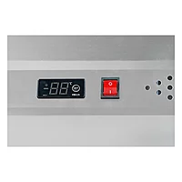 Armario de refrigeración inox 2 puertas 1424 L Zine GN1420TN – detalle