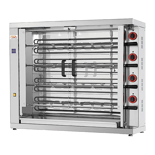 Asador de pollos eléctrico Feca 420 EKO-E 4 espadas