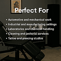 Aurelia Ignite Orange Nitrile Gloves (M)