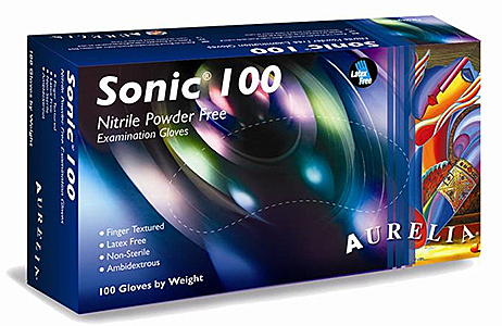 Aurelia� Sonic� Nitrile Gloves (M)