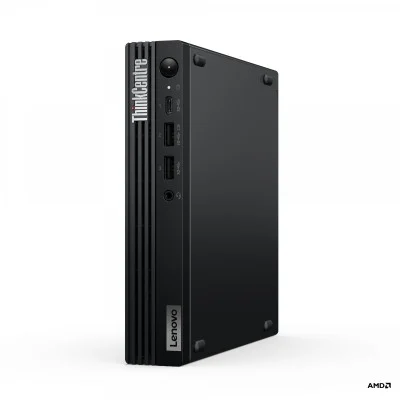 ThinkCentre M75q Gen 5, AMD Ryzen 3 8300GE (3.50GHz, 8MB), W11P64 CZ/SK/EN, 16.0GB, 1x256GB SSD M.2 2280 PCIe Gen4 TLC Opal, AMD Radeon 740M,BT 5.1 or above,RTL8852BE , Integrated Ethernet, 65W, 3YR P