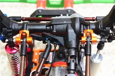 GPM Aluminium Front/Rear Axle Mount Set GPM Aluminium Front/Rear Axle Mount Set