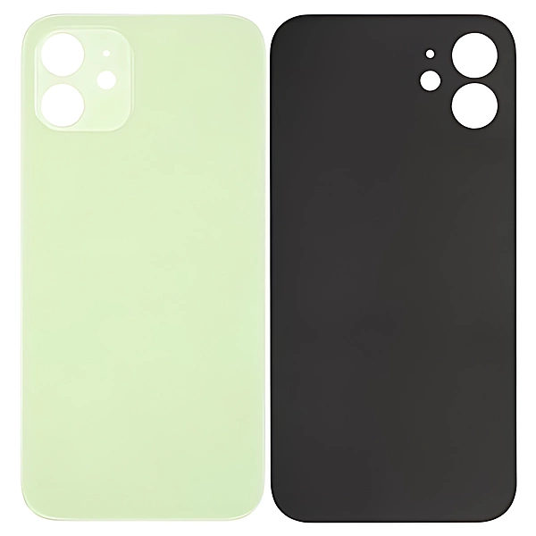 Apple iPhone 12 - Replacement Back , Rear Glass Big Hole Camera - Green