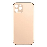 Apple iPhone 11 Pro Max - Replacement Back , Rear Glass Big Hole Camera Matt - Gold