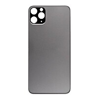 Apple iPhone 11 Pro Max - Replacement Back , Rear Glass Big Hole Camera Matt - Space Grey