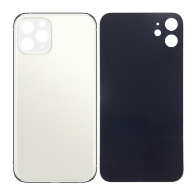 Apple iPhone 11 Pro Max - Replacement Back , Rear Glass Big Hole Camera Matt - White