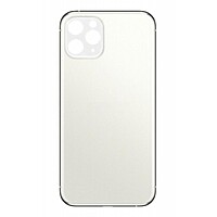 Apple iPhone 11 Pro Max - Replacement Back , Rear Glass Big Hole Camera Matt - White