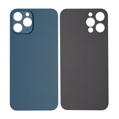 Apple iPhone 12 Pro Max - Replacement Back , Rear Glass Big Hole Camera Matt - Pacific Blue
